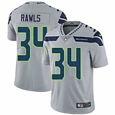 Nike Seattle Seahawks #34 Thomas Rawls Grey Alternate NFL Vapor Untouchable Limited Jersey,baseball caps,new era cap wholesale,wholesale hats